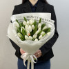 Букет Белый Тюльпан